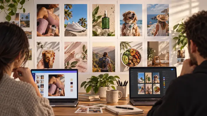 Adnova library of Meta static ad templates with Canva and Figma workflows