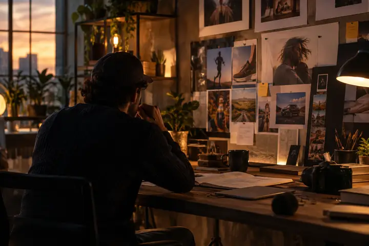 Creative review and feedback workspace