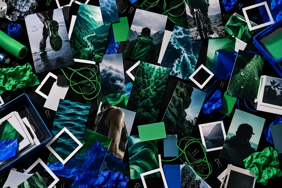Unstructured advertising assets prepared for a campaign