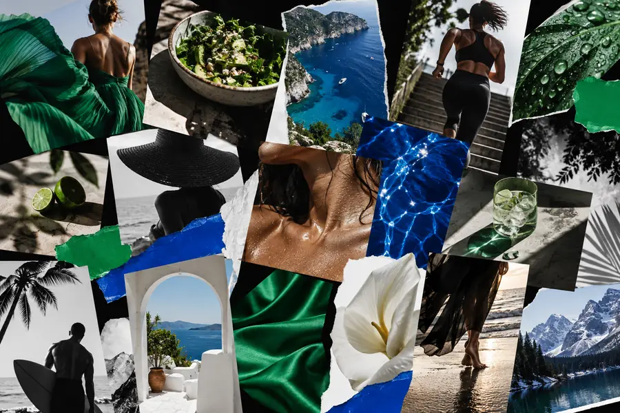 Unstructured collection of advertising inspiration